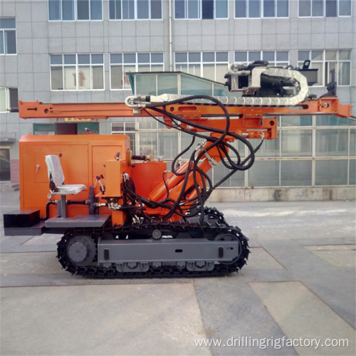 Ground solar pile driver for piling photovoltaic piles